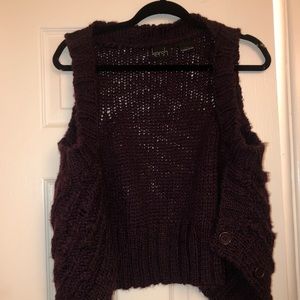 KERSH purple cardigan size medium